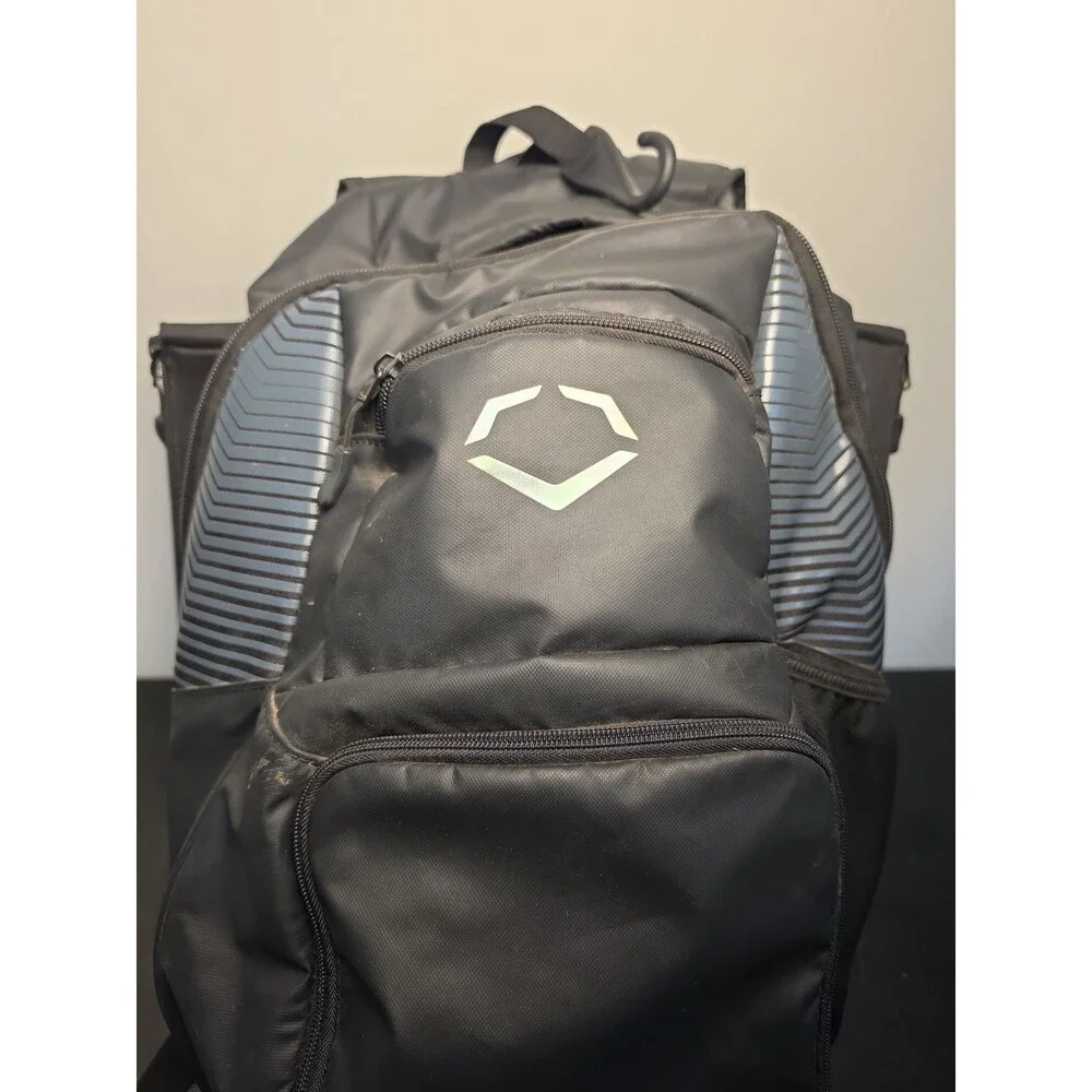 Evoshield Tone Set Backpack Bag for Baseball or Softball Black Nice Shape